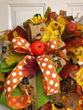 Fall Scarecrow Wreath