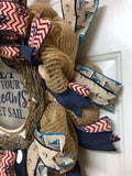 Nautical Sailing/Boating Wreath