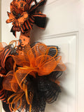 Halloween Witch Hat Rail, Adorable Rails, Halloween Decor, Fun Halloween Greetings,