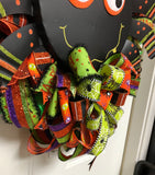 Halloween Spider Wreath