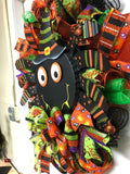 Halloween Spider Wreath