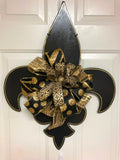 Fleur De Lis/Saints Wreath