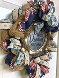 Nautical Sailing/Boating Wreath