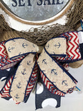 Sailing Wreath Decor, Sail Boat Wreath