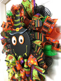 Halloween Spider Wreath