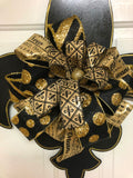 Fleur De Lis/Saints Wreath