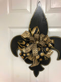 Fleur De Lis/Saints Wreath