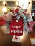 Holiday Letters To Santa Table Top Decor