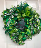 St. Patrick’s Day LX Luck of the Irish Front Door Wreath