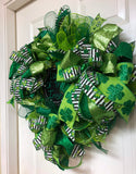 St. Patrick’s Day LX Luck of the Irish Front Door Wreath