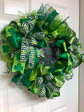 St. Patrick’s Day LX Luck of the Irish Front Door Wreath