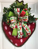 Strawberry Door Hanger, Summer Door Hanger