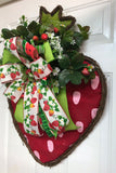 Strawberry Door Hanger, Summer Door Hanger