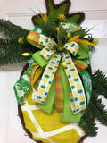 Pineapple Floral Wreath, Pineapple Door Sign, Creative Designs By JL, XL Pineapple Hanger