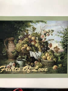 Wreath Sign “Fruits of Love”