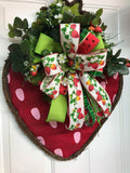 Strawberry Door Hanger, Summer Door Hanger