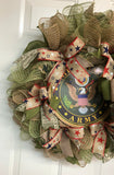 Military Wreath, US Army Door Wreath