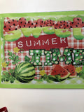 Summer Time Watermelon Sign