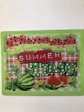 Summer Time Watermelon Sign