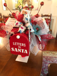 Holiday Letters To Santa Table Top Decor