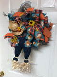 Pixie Fall Scarecrow Wreath