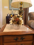 Fall Cream Sunflower Arrangement