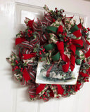 Christmas Holly Wreath