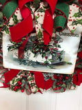 Christmas Holly Wreath