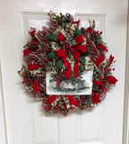 Christmas Holly Wreath