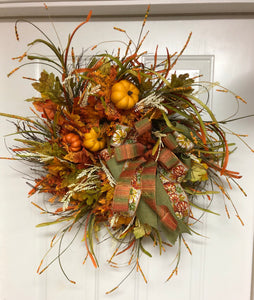 Fall Grapevine Wreath