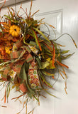 Fall Grapevine Wreath