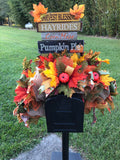 Fall Mailbox Swag