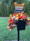 Fall Mailbox Swag