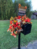 Fall Mailbox Swag