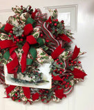 Christmas Holly Wreath