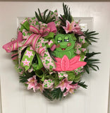 Spring Frog Wreath