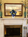 Floral Arrangement,Blue Hydrangea