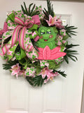 Spring Frog Wreath