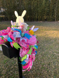 Easter Rabbit Mailbox Swag