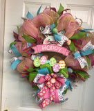 Easter Rabbit Wreath