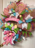 Easter Rabbit Wreath