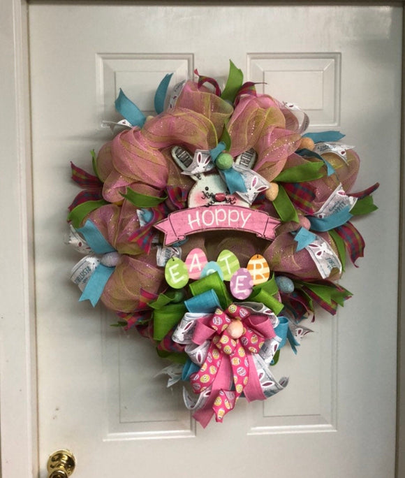 Easter Rabbit Wreath