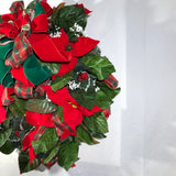 Poinsettia Wreath