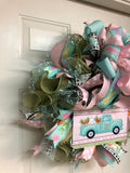 Easter Truck Wreath