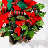 Poinsettia Wreath