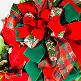 Poinsettia Wreath