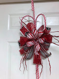 Candy Cane Door Hanger