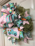 Easter Truck Wreath